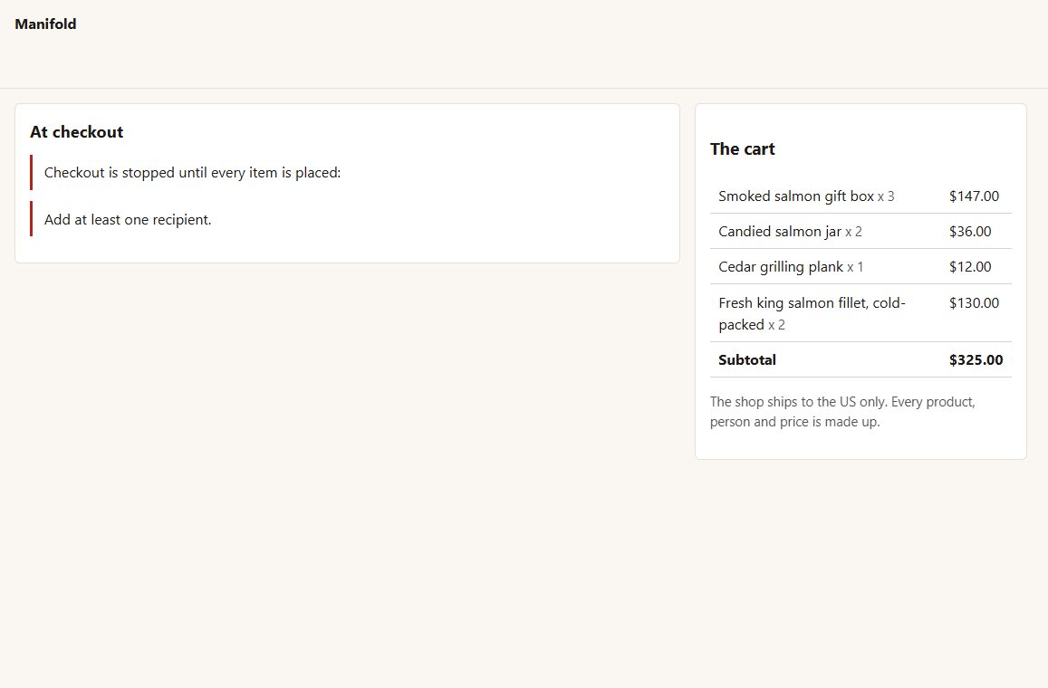 Manifold: another of its screens