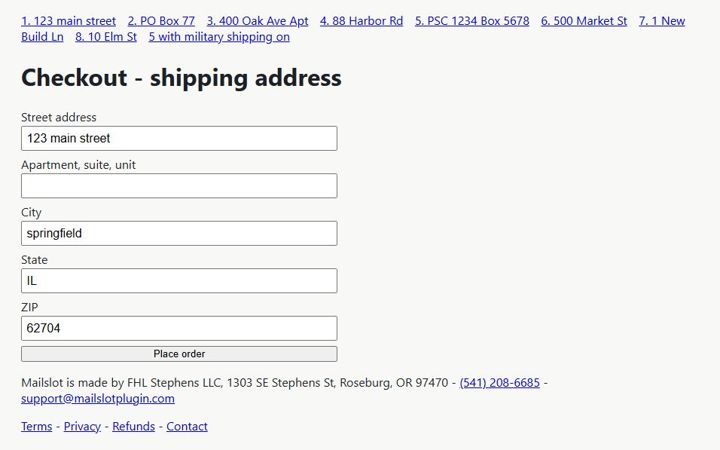Mailslot: its own screen